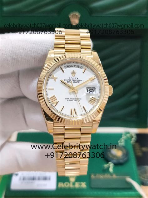 gold presidential rolex replica|best rolex clone watches.